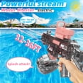 thumbnail image 3 of Paquete de 2 pistolas de agua eléctricas KIZJORYA para niños y adultos con batería, 3 of 7