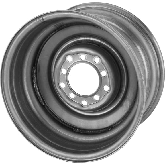 Smoothie 15x8 Raw Steel Wheel, 5 on 5/5.5, 4.25 BS