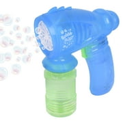 Play Day Light up Bubble Blaster - Blue, 4oz Solution, Children Ages 3+