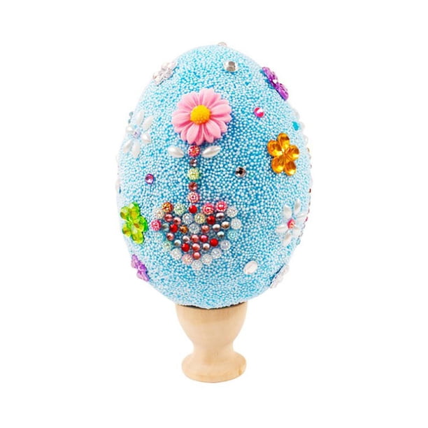 Huevos Decorativos Diy De Pascua, Juguetes Artesanales Hechos A Mano, Huevos Creativos, Juguete De Pintura Para Niños, Decoración De Pascua seitruly HA040411-03
