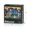 thumbnail image 2 of Halloween 1000 Piezas Rompecabezas De Casa Encantada Arte De Pared Diy Regalo De Halloween Para Niños Y Adultos seitruly HA046768-01, 2 of 5