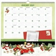 thumbnail image 4 of Chanson Folklorique 2024 30.48x30.48 CM Note Nook Mur Carré Calendrier, 9781469430270, 4 of 5