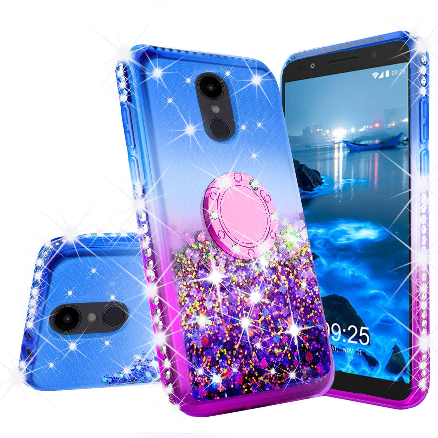 Cute Phone Case Kickstand for Alcatel Revvl 2 (5052W) Case,Alcatel 3