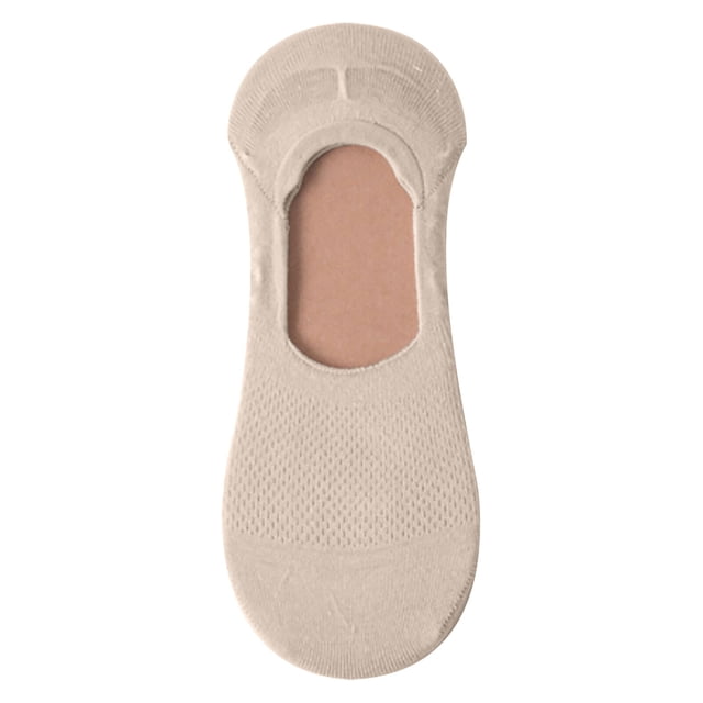 DPTALR Invisible Non-Slip Cotton Socks, Breathable Socks, Ultra Low Cut Non Slip Flat Liner For Man