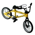 thumbnail image 4 of 1:18 Model, Finger Bikes Kids Boys, Diecast Toys, Mountain Bike Model for Home Desk Table Cake Toppers Decoration Yellow, 4 of 7