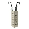 thumbnail image 3 of Mango Steam Square Umbrella Holder Brollies, Almond For Entryway & Living Room, 3 of 6