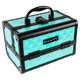 thumbnail image 2 of Estuche de maquillaje SHANY Chic con cierre y espejo, color turquesa, 2 of 9