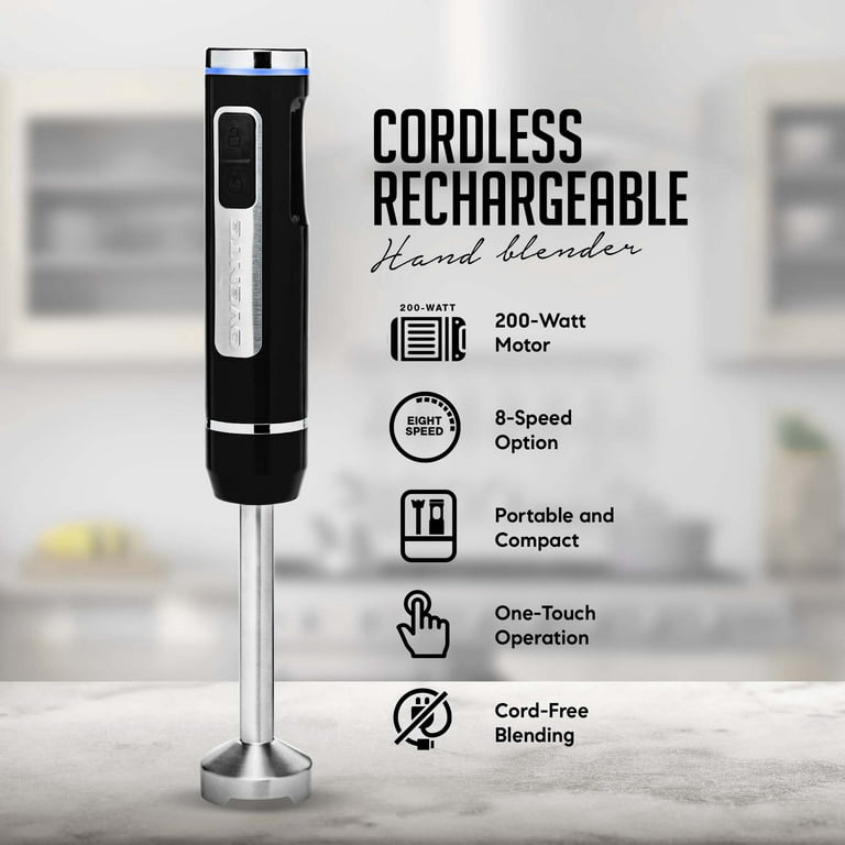 Cordless Rechargeable Hand Blender