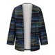 thumbnail image 4 of Puntoco abrigo moda mujer cómodo Casual impreso bolsillo cárdigan manga larga sin capucha Casual prendas de vestir tops liquidación Puntoco Puntoco-1, 4 of 6