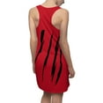 thumbnail image 7 of Effete Feline Claw Marks Scratch Women Cut & Sew Racerback Dress (AOP), 7 of 7