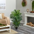 thumbnail image 4 of Nearly Natural 4' Areca Artificial Palm Tree UV Resistant (Indoor/Outdoor), 4 of 4