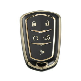  ESEWALAS Bling Car Key Fob Case,Car Key Fob Cover Key Case  Shell,Car Remote Smart Key Protector Holder,TPU Key Case with Keychain  Lanyard,Keyless Remote Key Fob Shell (for Chevy a) : Automotive