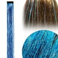 thumbnail image 2 of Guirlande de Cheveux, Accessoires pour Filles, Guirlande à Clipser, Guirlande à Clipser Colorée Pailletée Accessoires 20 Pouces Extensions Y Kit pour Femmes Filles Enfants, 2 of 9