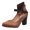 Khaki, variant on VerPetridure Women's Sandals Summer Casual Roman Shoes High Heel Buckle Square Heel Patchwork Pump Sandals