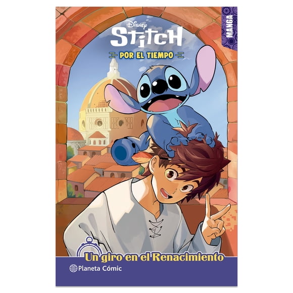 Stitch Por el Tiempo Manga Planeta Comics Libro de bolsillo 1ra edicion