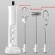 thumbnail image 5 of Mini batidor de leche recargable por USB, batidor de huevos, licuadora, herramienta mezcladora de bebidas blanco, 5 of 9