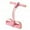 Pink, variant on Multifunction Tension Rope, Yoga Pedal Pull Rope for Men and Women, 6-Tube Elastic Yoga Pedal Puller Resistance Band for Abdomen/Waist/Arm/Leg Stretching Slimming Training