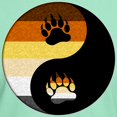thumbnail image 3 of CafePress - Bear Yin And Yang T Shirt - Men's Classic Graphic Cotton T-Shirt, 3 of 4