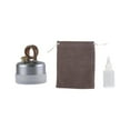 thumbnail image 1 of Almencla Four à Alcool Mini Brûleur Portable pour Alcools pour Randonnée Touristique Argent, 1 of 8