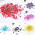 thumbnail image 1 of SPRING PARK 800Pcs Wedding Shiny Faux Pearl Head Needles Sewing Pins Quilting Accessories, 1 of 7