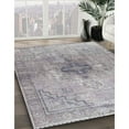 thumbnail image 2 of Ahgly Company Indoor Rectangle Traditional Platinum Silver Gray Persian Area Rugs, 2' x 5', 2 of 6