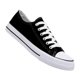 thumbnail image 1 of Sneaker Urban Casual Canvas Negro Blanco para Hombre, 1 of 3
