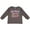 Charcoal Grey, variant on Inktastic Everything is Gonna Be Alright Inspirational Quote Boys or Girls Long Sleeve Toddler T-Shirt
