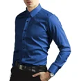 thumbnail image 3 of Camisa Slim Fit Manga Larga Para Hombre Casual Casey Kevin, 3 of 7