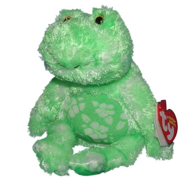 Ty Beanie Baby: Palms the Frog | Stuffed Animal | MWMT's