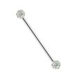 thumbnail image 2 of Industrial Barbell 14GA with Epoxy Coated Ferido Balls (Sold Individually), 2 of 10