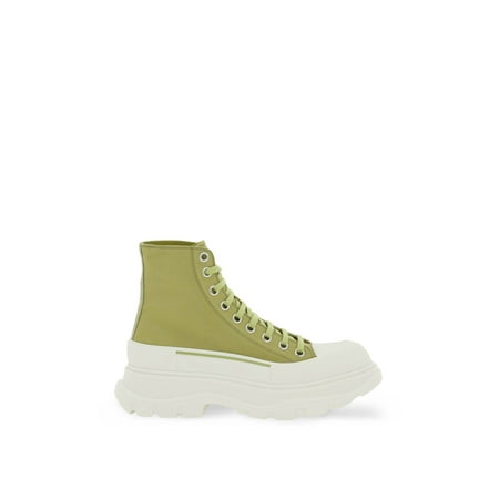 

Alexander Mcqueen Canvas Tread Slick Hi-Top Sneakers Women