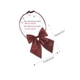 thumbnail image 2 of INSPIRE CHIC Women's Small Dots Pre-tied Bowtie Adjustable Strap Cute Bow Ties Red One Size, 2 of 5