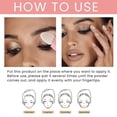 thumbnail image 4 of - 2pack Highlighter Powder Stick,airy Highlight Patting Powderpolvo De Hadas Body Highlighter Powder, Sparkle Patting Powder For Hair Face Eyes, 4 of 5