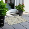 thumbnail image 6 of Addison Rugs Chantille Indoor/Outdoor Transitional Vintage Beige Washable Rectangle Rug, 1'8" x 2'6", 6 of 6