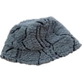 thumbnail image 3 of LinYooLi Small Bucket Hat Irregular Stripes Warm Lamb Wool Foldable Fisherman Hat Autumn Winter Fashion Short Brim Basin Hats, 3 of 8
