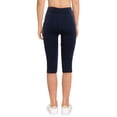 thumbnail image 2 of ASICS Womens Tennis Compression Athletic Pants, Blue, Small, 2 of 2