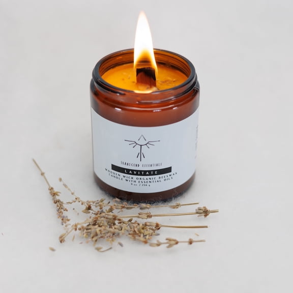 Lavitate Organic Beeswax Candle