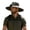 Army Green, variant on Fans that Blow Cold Air for Mens Outdoor Unisex Bucket Hats for Hiking Beach Fishing Garden Yard Work