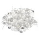 thumbnail image 1 of 200 Piezas en Blanco Pendientes Alfileres Almohadilla Plana Redonda Clavija en Blanco Y Pendientes de La Oreja Fornituras de Plata 6mm Macarena Pendiente pin Post Ear Studs, 1 of 8