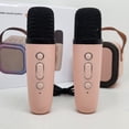 thumbnail image 3 of Bocina Karaoke con 2 Micrófonos Portátil Bluetooth Inalámbrico, 3 of 4