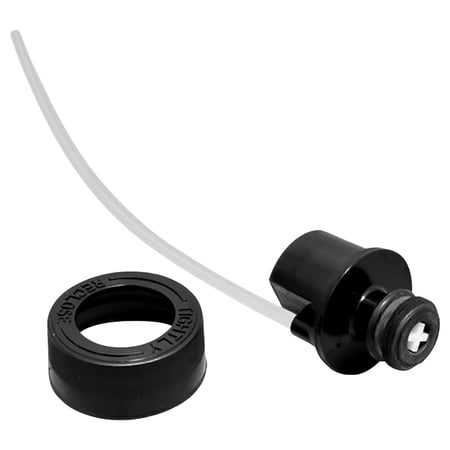 Selgo Replacement Cap & Straw Assembly for Bissell Little Green Machine Carpet Cleaners - Models 1400B, 1400W, 3369, 3353, 3519, Only for Models Listed, Black