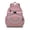 Pink, variant on Retro Polka Dot Pattern Student Backpack for Students Bookbag Colorful Dots School Bag with Chest Strap Lightweight Durable Geometric Design