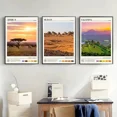 thumbnail image 4 of Póster de paisaje de viaje de África, Ghana, Ciudad del Cabo, Marruecos, Madagascar, pintura en lienzo, fotografía, arte de pared, imagen, decoración del hogar y la oficina, 4 of 5