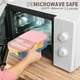 thumbnail image 5 of Fiambrera Bento de 1250 ml para niños y adultos | Recipiente hermético para microondas | Caja multicompartimento para preparar comidas | Incluye 1 fiambrera en rosa, azul o verde, 5 of 6