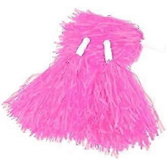 12 Pack Cheerleading Pom Poms Sports Dance Cheer Plastic Pom Pom for Sports Team Spirit Cheering
