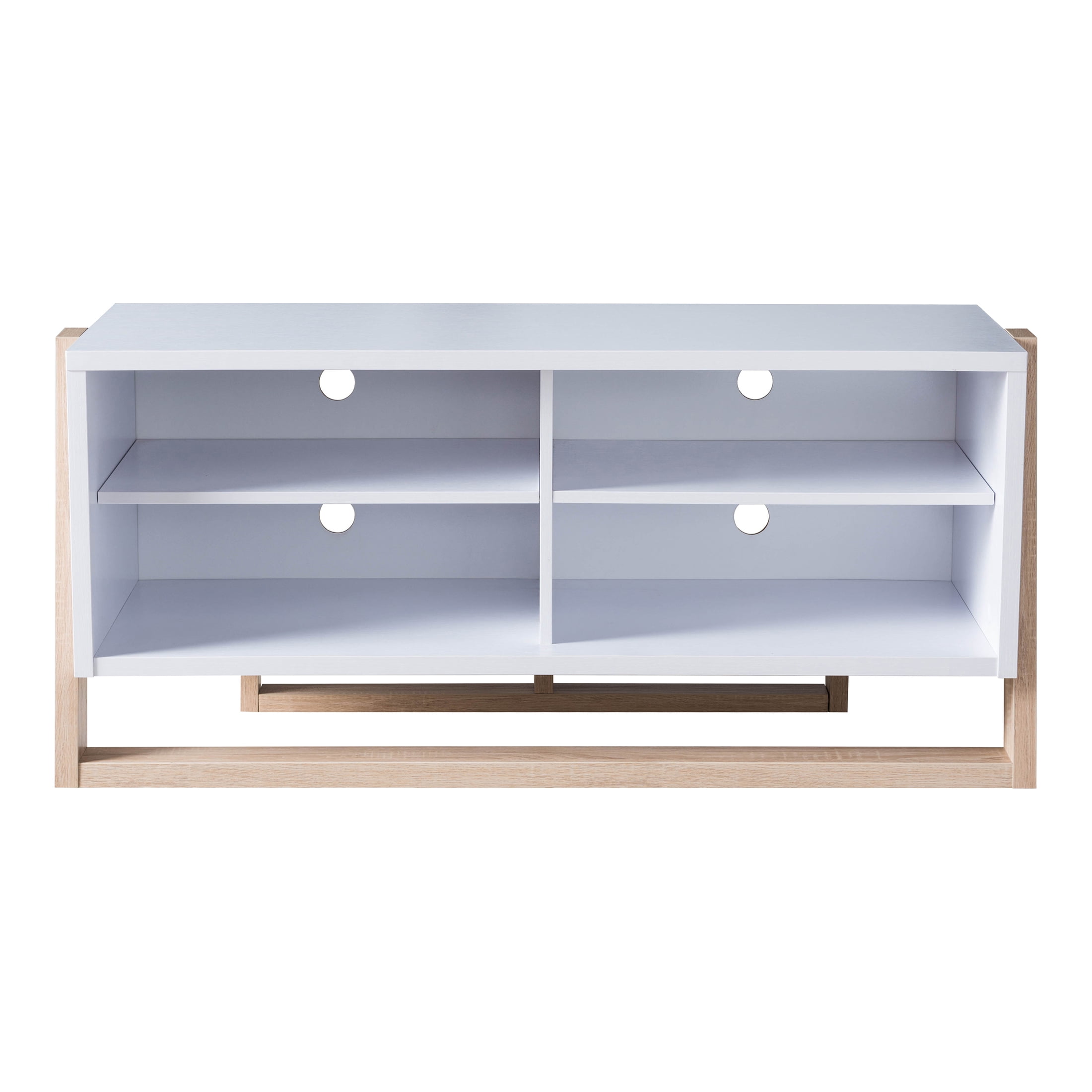 Furniture of America Vashna TV Stand for TVs up to 56", Natural
