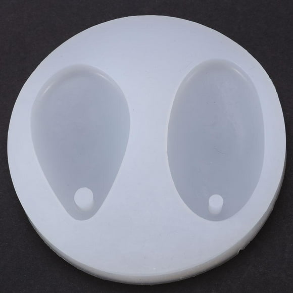 Fdit Silicone Mold,1Pcs Time Gem Oval Silicone Jewelry Making Mould DIY Resin Pendant Craft Tool