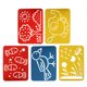 thumbnail image 1 of WORGEOUS 5 unids Pintura Stencils Niños Pintura Asistente Herramienta Niños Pintura Plantillas DIY Craft Stencil, 1 of 8