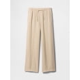 thumbnail image 3 of Pantalones de Lino de Pierna Ancha GAP, Talle XXL, 3 of 3