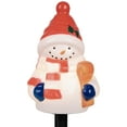 thumbnail image 6 of Northlight Jolly Snowmen Outdoor Christmas Pathway Markers - 16" - Set of 4, 6 of 9